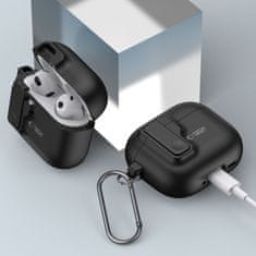 Tech-protect Slim Hook maska za Apple AirPods 4, crno