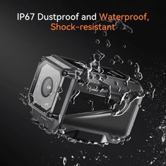 DDPai Sportsko-cikling kamere RANGER, 4K, WI-FI, 1,3-inčni LCD, Black