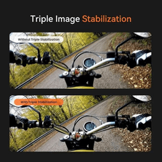 DDPai Sportsko-cikling kamere RANGER, 4K, WI-FI, 1,3-inčni LCD, Black