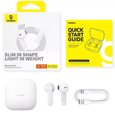 BASEUS BASEUS In-ear Bluetooth slušalice Bowie E16, bijele