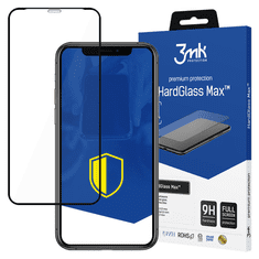 3MK Zaštitno kaljeno staklo za Apple iPhone X - HardGlass Max Black