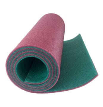 ACRAsport ACRA prostirka dvoslojna 8 mm – IFO ružičasto-zelena