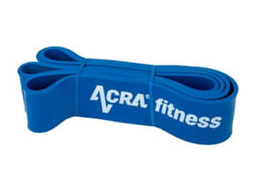 ACRAsport Elastična traka za vježbanje (power band) 64 mm plava