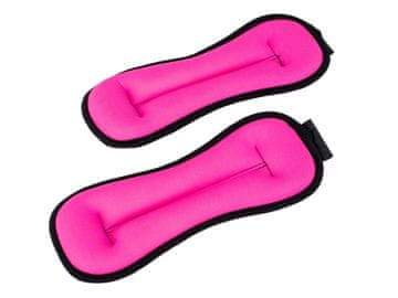 ACRAsport Utezi za zapešća/gležnjeve 0,5 kg ružičasta