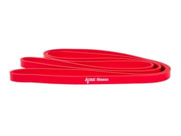 ACRAsport Elastična traka za vježbanje (power band) 13 mm crvena