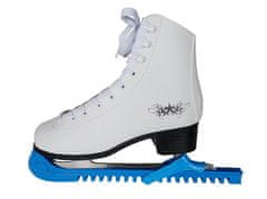 ACRAsport ACRA H526-CRV plastični štitnici za klizaljke plavi – 1 par