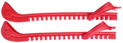 ACRAsport ACRA H526-CRV plastični štitnici za klizaljke crveni – 1 par