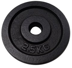 ACRAsport Lijevani uteg (disk) za utege 2,5 kg - 30 mm