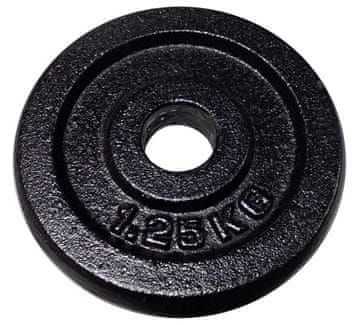 ACRAsport Lijevani uteg (disk) za utege 1,25 kg - 25 mm