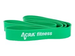 ACRAsport Elastična traka za vježbanje (power band) 45 mm zelena