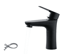 Tavalax Elegantna mat crna slavina za vodu – stilski i funkcionalan izbor za vašu kupaonicu