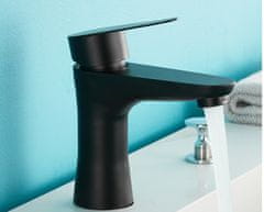 Tavalax Elegantna mat crna slavina za vodu – stilski i funkcionalan izbor za vašu kupaonicu