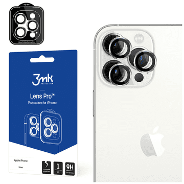 3MK Apple iPhone 13 Pro/13 Pro Max - zaštita leća Pro srebrna