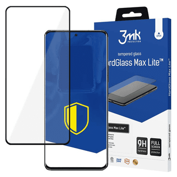 3MK HardGlass Max Lite za Xiaomi 13 - kaljeno staklo za cijeli zaslon