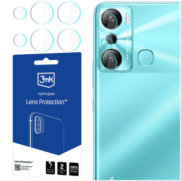 1 to 3 3Mk Hibridna Zaštita Za Ekran Od Stakla Za Infinix Hot 20 Durable