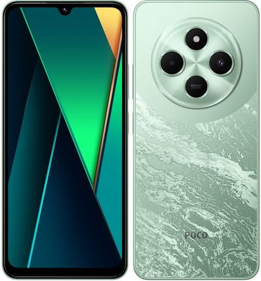 POCO C75 pametni telefon, 8 GB/256 GB, crni
