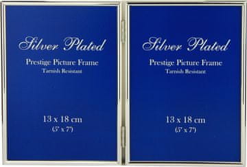 Karako Okvir za fotografiju 13x18 cm, metalni, stolni, 672/2, dvostruki