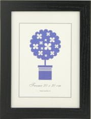 Karako Okvir za fotografiju 20x30 cm, drvo - MDF, stolni, zidni, 70 crni