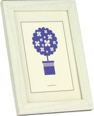 Karako Okvir za fotografiju 20x30 cm, drvo - MDF, stolni, zidni, 70 bijela