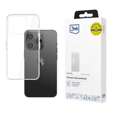 3MK Armor futrola za iPhone 15 Pro Max, izdržljiva i otporna na dlake
