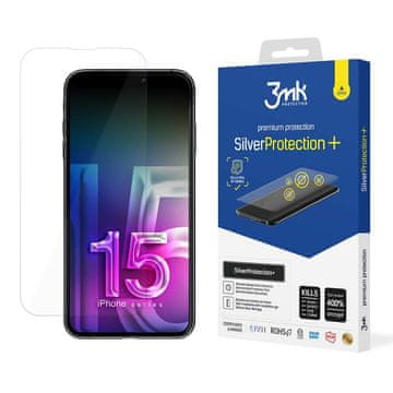 3MK Zaštitna folija SilverProtection+ za iPhone 15 Plus