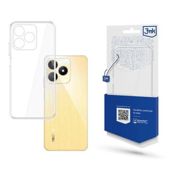 3MK Prozirna futrola za Realme C53 4G s ojačanim premazom