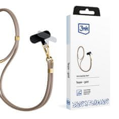 3MK Privjesak za telefon EasyClip Elite zlatni za iPhone 12/13/14