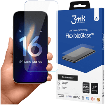 3MK Apple iPhone 16 - fleksibilno staklo