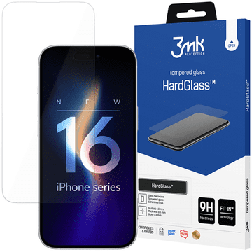 3MK Zaštitno staklo za iPhone 16 Plus - tvrdo staklo