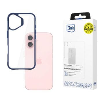 Apple iPhone 16 - 3mk Satin Armor Case+ plava