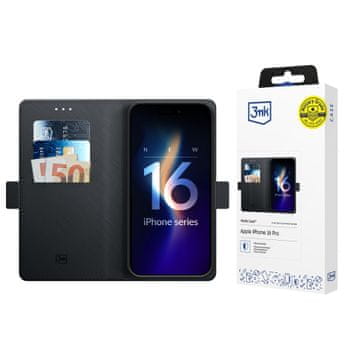 Apple iPhone 16 Pro - 3mk futrola-novčanik