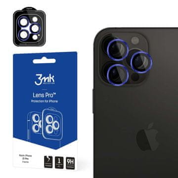 Apple iPhone 15 Pro Max - 3mk Lens Protection Pro kraljevsko plava