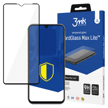 3MK Zaštitno kaljeno staklo HardGlass Max za Samsung Galaxy A14 4G/5G