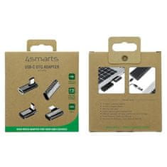 4smarts 4Smarts Otg Usb-C Adapter Za Pametne Telefone, Tablete, 4 Komada, Brzi Prijenos