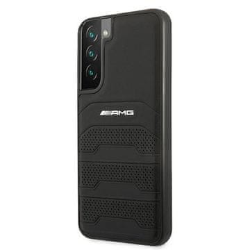 MERCEDES Mercedes Tvrda Kožna Futrola S Ugravnim Oznakom Za Samsung Galaxy S22+ S906 Zaštita