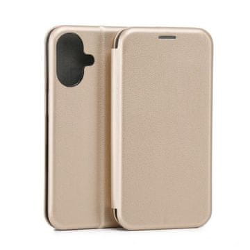 BE zlatna preklopna maskica za iPhone 16