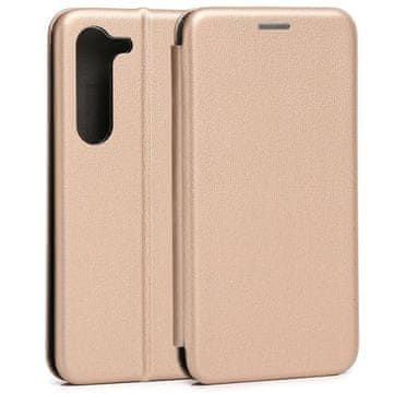 BE zlatna preklopna maska za Samsung Galaxy S23 Plus