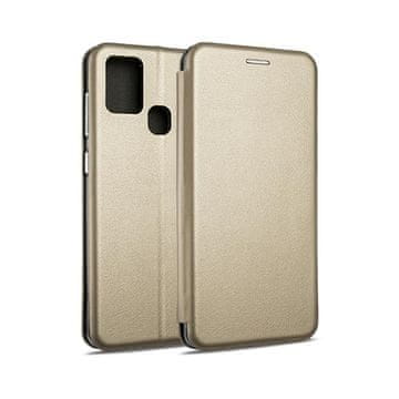 BE zlatna preklopna maskica za Samsung Galaxy A21s