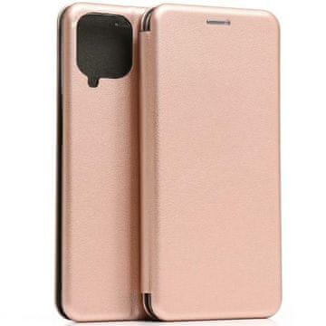 BE preklopna maska za Samsung M33 5G, ružičasto zlatna