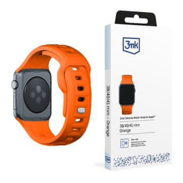 Silicone remen za Apple sat, narančasta, 38/40/41/42 mm, mali - 3mk