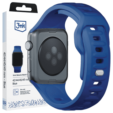 3MK 3Mk Silikonski Remen Za Apple Watch 42 44 45 46 49 Mm Veliki Izdržljiv I Udoban