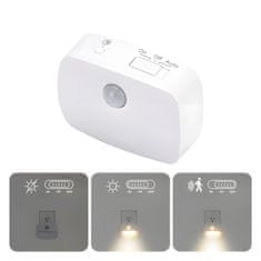 MG ZN07 LED bežična noćna lampa sa senzorom pokreta, bijela
