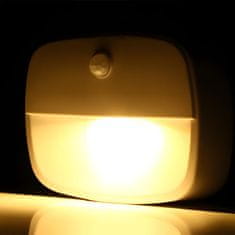 MG ZN07 LED bežična noćna lampa sa senzorom pokreta, bijela