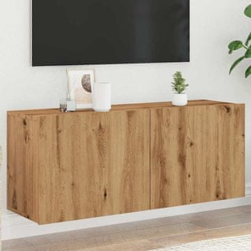 Vidaxl Zidni TV ormarić Artisan hrast 100x30x41 cm
