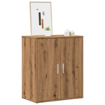 Vidaxl Ormarić za cipele Artisan hrast 32x35x70 cm Materijal na bazi drva