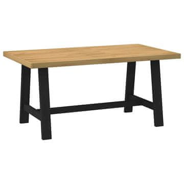 Vidaxl Blagovaonski stol, NOAIN, 160x90x75 cm, Masivno borovo drvo