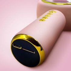 MG Bunny Bluetooth Karaoke mikrofon, ružičasta