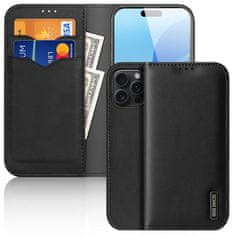 Dux Ducis Hivo preklopna maska za iPhone 16 Pro, crno