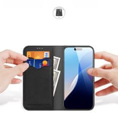 Dux Ducis Hivo preklopna maska za iPhone 16, crno