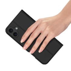 Dux Ducis Skin Pro preklopna maska za iPhone 16, crno